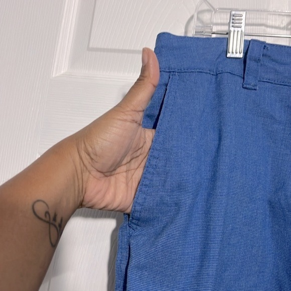 O’NEILL Mens Blue Flat Front Chino Shorts
 - Size 34 - Picture 2 of 6